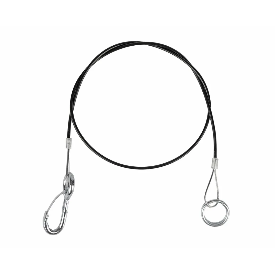 Abreissseil mit Haken und Ringen 1000 mm