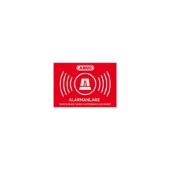 Abus Aufkleber Alarm 14,8 x 10,5 cm