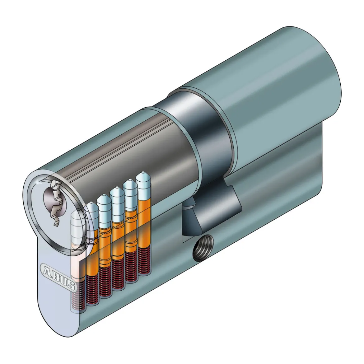 Abus Türzylinder E20NP 30/45 mm