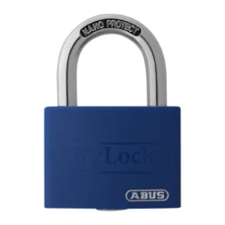 Abus Vorhängeschloss blau