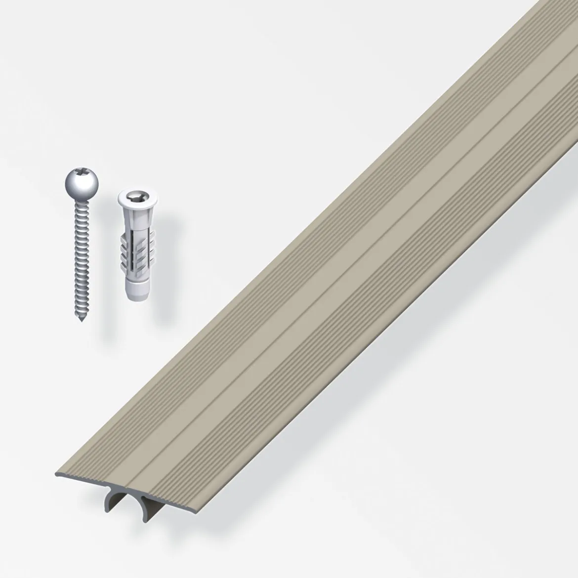 Alfer Übergangsprofil Clipstech-vario 33 mm 0,9m titan