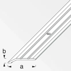 Alfer Flach-Abschlussprofil 30 x 5 mm 1m titan
