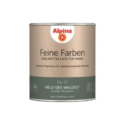 AlpinaBuntlack Feine Farben Lack No 37 Held des Waldes edelmatt 750ml