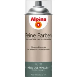 AlpinaBuntlack Feine Farben Sprühlack No 37 Held des Waldes edelmatt 400ml