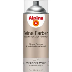 AlpinaBuntlack Feine Farben Sprühlack No 03 Poesie der Stille edelmatt 400ml