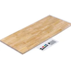 Arbeitsplatte Hevea/Rubberwood unbehandelt 2400 x 600 x 26 mm