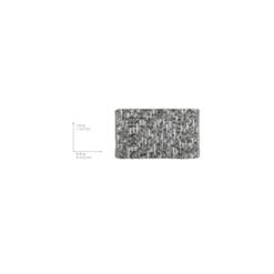 Badematte Model Urdu grau 60x9080PES20/BWS20/BW