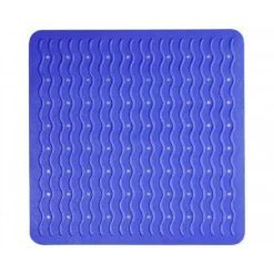 BasicDuscheinlage Lido neon-blau