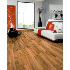 Basic Laminatboden Nussbaum 137,6 x 19,3 cm