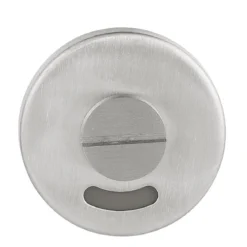 Basic WC-Rosette silber