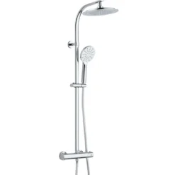 Überkopf-Brauseset Madura Fresh mit Thermostatarmatur chrom