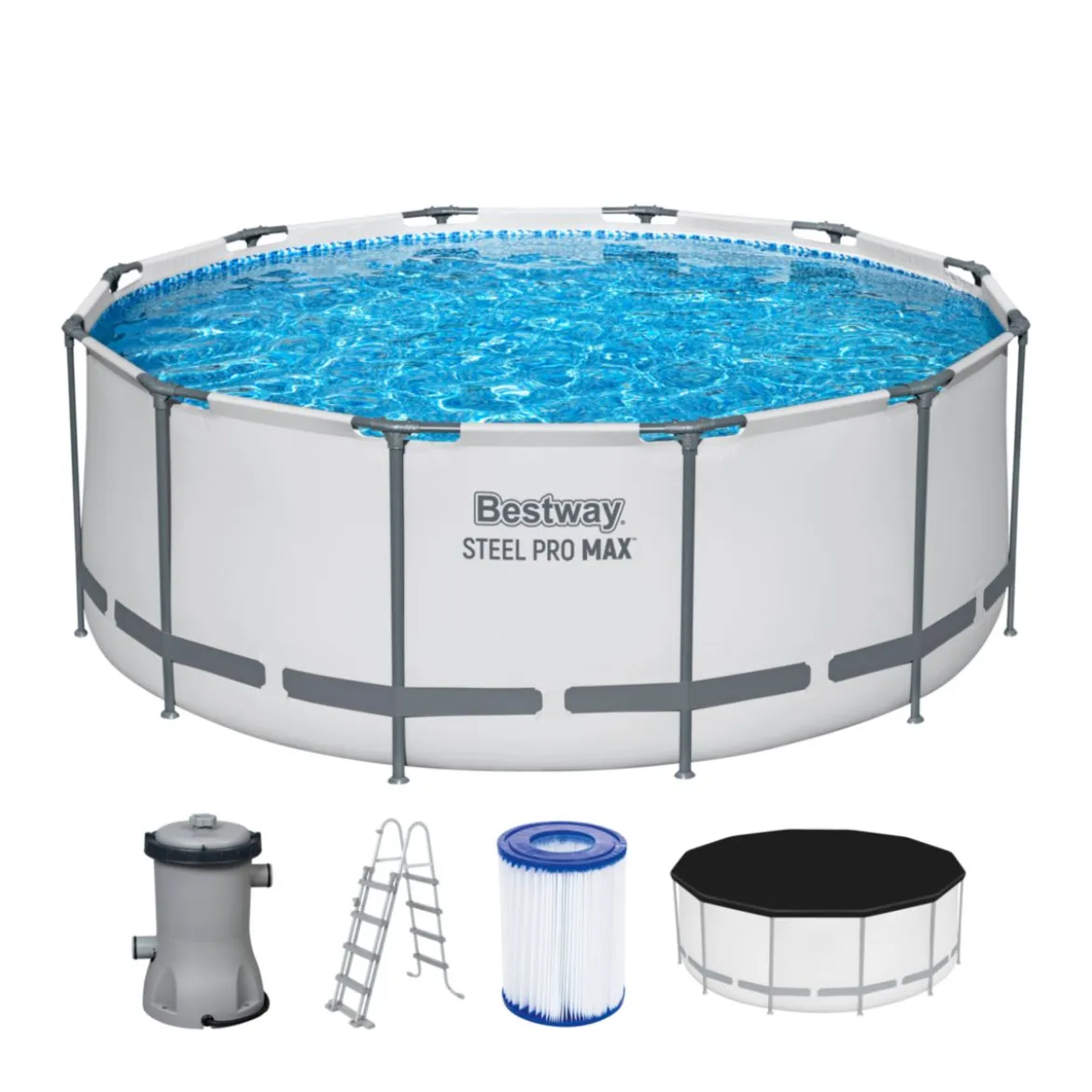 Bestway Steel Pro Max Frame-Pool-Set366x122cm Dm. 3,66x1,22m
