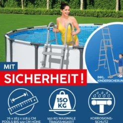 Bestway Steel Pro Max Frame-Pool-Set366x122cm Dm. 3,66x1,22m