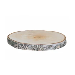 Birkenscheibe oval Durchmesser 35-38 cm