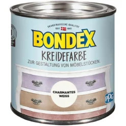Bondex Kreidefarbe Charmantes weiß 500 ml