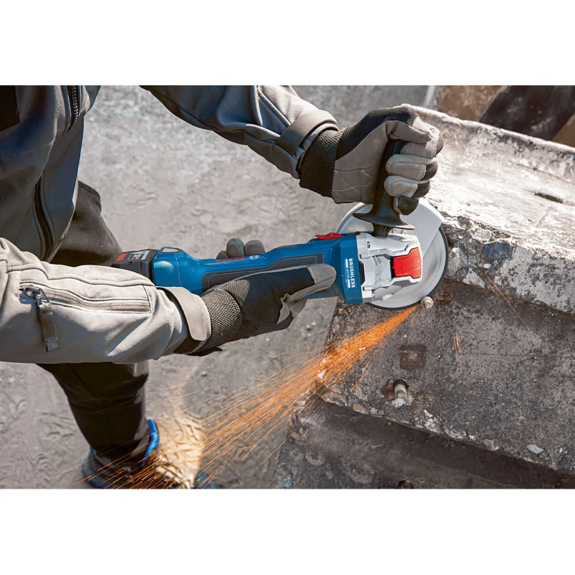 Bosch ProfessionalAkku-Winkelschleifer GWX 18V-7 X-LOCK