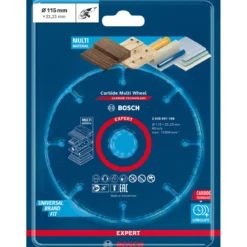 Bosch ProfessionalExpert Carbide Multi Wheel Trennscheibe 115 mm 22,23 mm