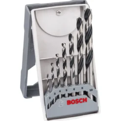 Bosch ProfessionalHSS-Spiralbohrer-Set PointTeQ 7- teilig Mini-X-Line 2–8 mm