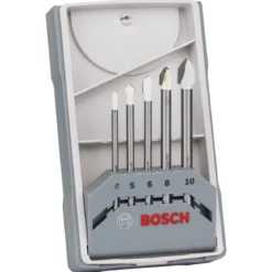 Bosch Professional5-teiliges CYL-9 Ceramic Fliesenbohrer-Set 4–10 mm
