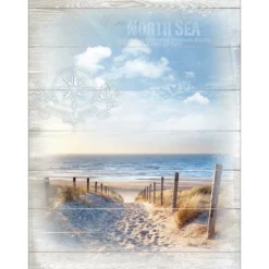 Canvas-Art North Sea 60 x 80 cm
