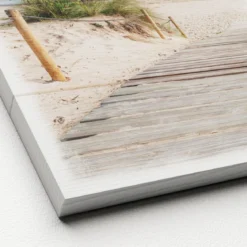 Canvas-Art Strand Art 30 x 30 cm