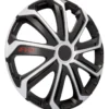 CartrendRadzierblende Eco 15 Zoll silver/schwarz