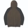 CAT Colorblock Hooded Sweatshirt army moss-black Gr. XL