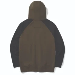 CAT Colorblock Hooded Sweatshirt army moss-black Gr. XL
