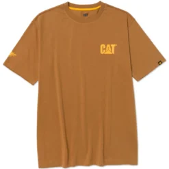 CAT Graphic T-shirt bronze Gr. 2XL