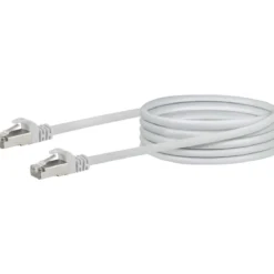 CAT6 S/FTP Netzwerkkabel 5,0m weissmax. 250 Mhz 1 Gbit/s