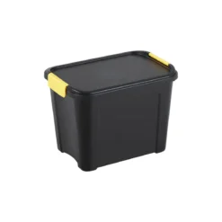 Combi Box, Farbe: Schwarz, Rollensystem, Inhalt: 18L