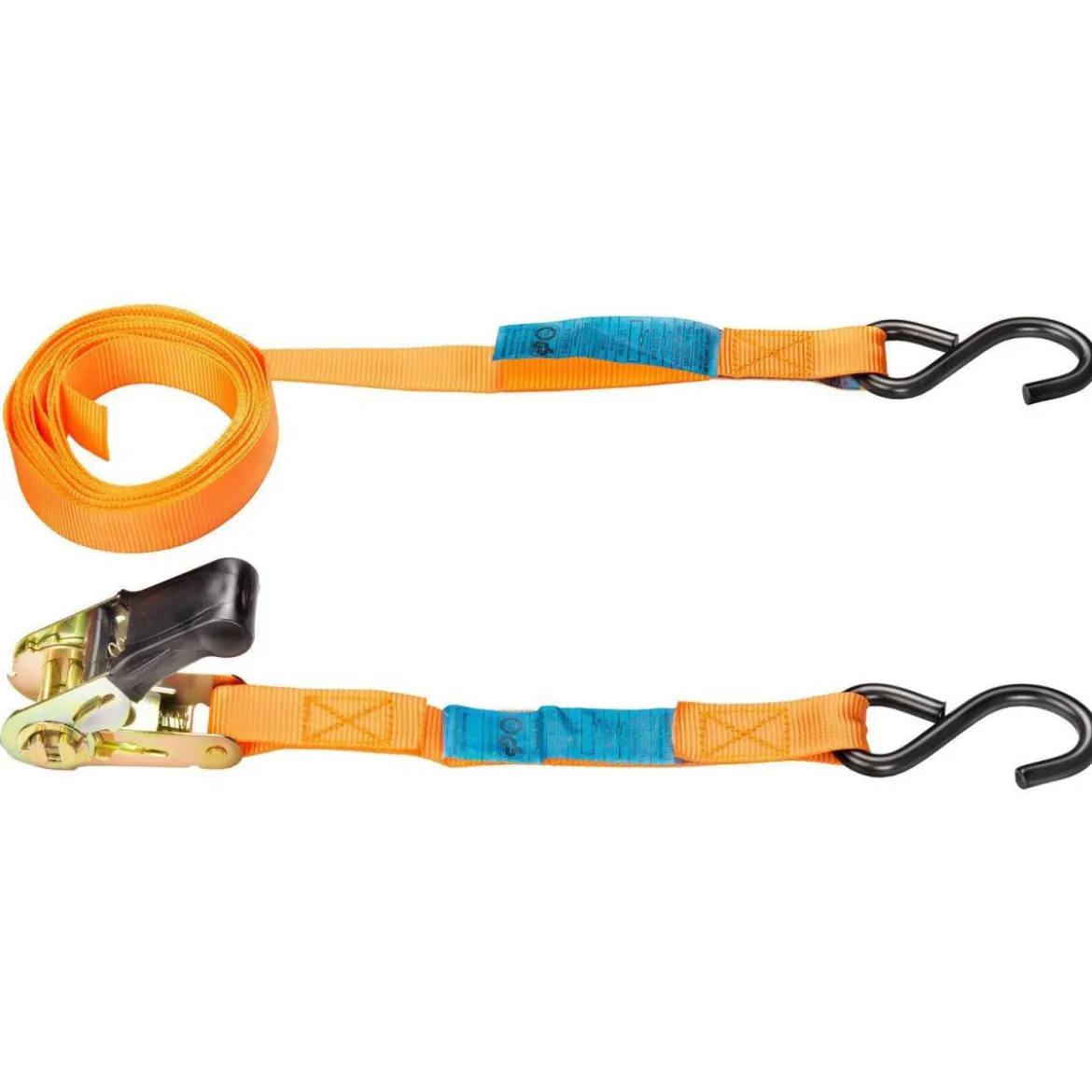 Connex Zurrgurt-Set mit Ratsche und Haken 4-teilig