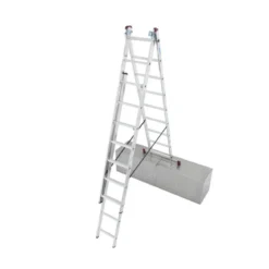 CORDA Vielzweck Leiter Treppe 3x9Sprossen