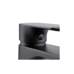 Cornat Waschtischarmatur-Set Edition Black, Druck-Ablauf, Farbe: Schwarz