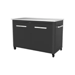 Cozze Aussentisch m/2 Tueren,Muelleimer und 4 Raedern. Top in
