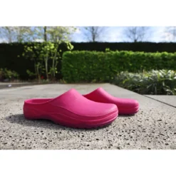 Damen-Clogs Gr. 36 / 37 Himbeere