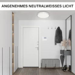 Decken- und Wandleuchte SHINING FRAME LED ALU 18W