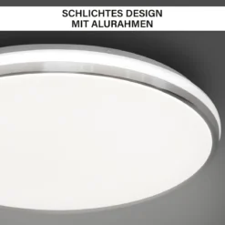 Decken- und Wandleuchte SHINING FRAME LED ALU 18W