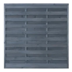 Dichtzaun dunkelgrau 180 x 180 cm