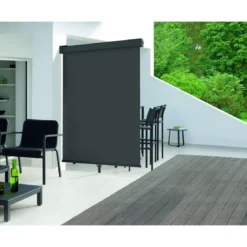 Durabil Balkonmarkise anthrazit 120 x 200 cm
