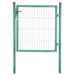 Durabil Einzeltor Einstab-Gittermatte Breite 100 cm Höhe 100 cm Pfostenhöhe 150 cm