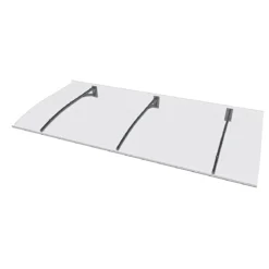 DURABIL Pultvordach Typ PT Secco 200200x90x22 cm