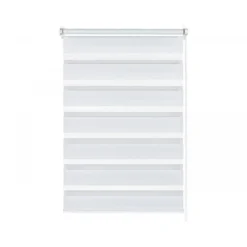 EasyFix Doppelrollo 100x150 weiß