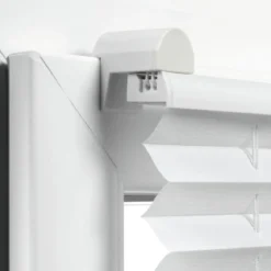 Easy-Fix Plissee 65x130 weiss2 Bedienschienen