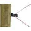 Eckisolator Super Durchmesser 8 mm schwarz 6 Stück