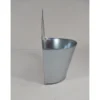 Eimer-Wandampel halbrund 26 cm verzinkt