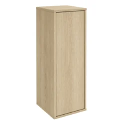 Fackelmann Compactline Midischrank Lindberg 1 Tür 302x842x320mm Push-To-Open