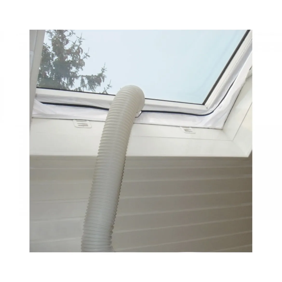 Fensterabdichtung Hot Air Stop weiß