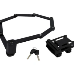 Fischer Bikes Faltschloss mit Halter 110 cm