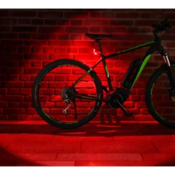 Fischer Bikes LED-Akku-Beleuchtungs-Set 3-teilig